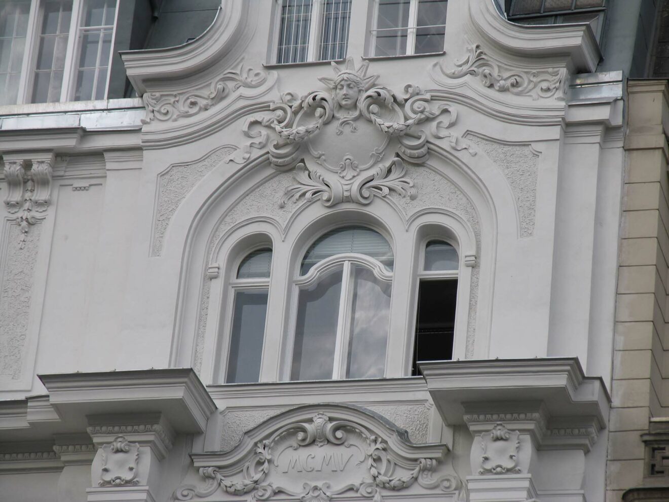 Stubenring Fenster Detail